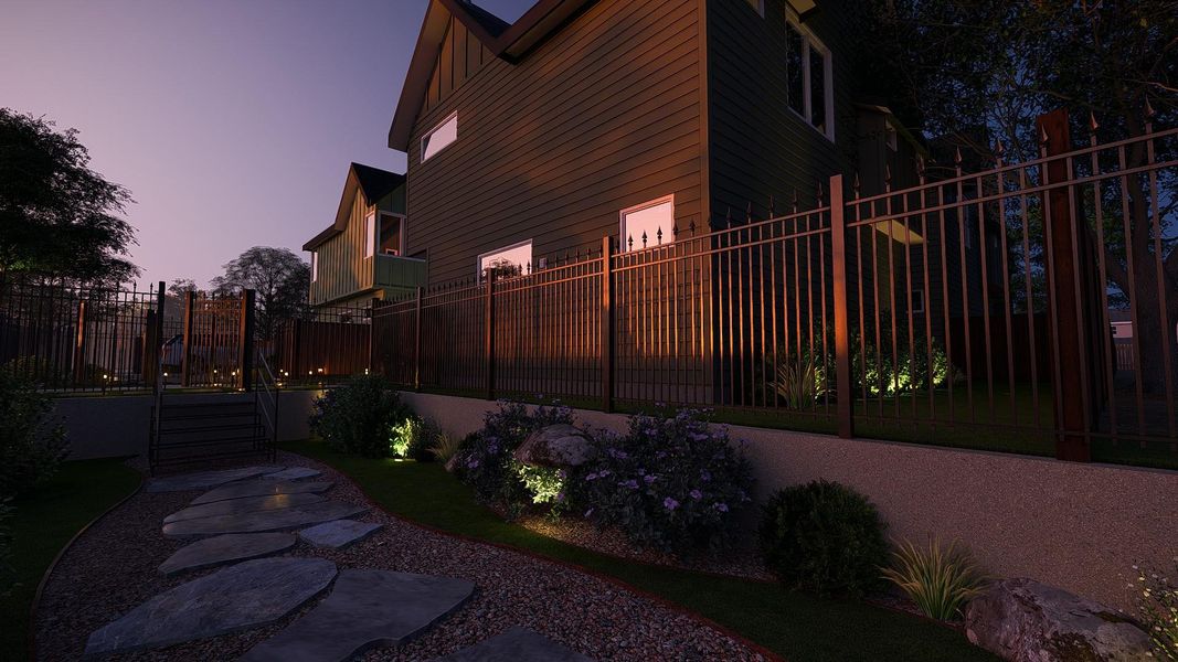 View of property exterior at dusk View of property exterior at dusk