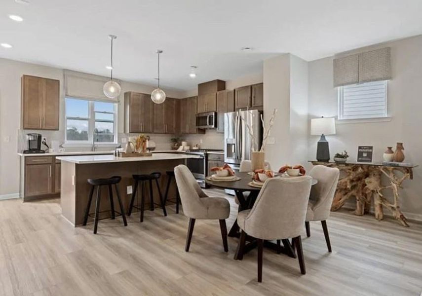 Furnished interior view inside a new home in Dreycott, Lawrenceville (Image 14).