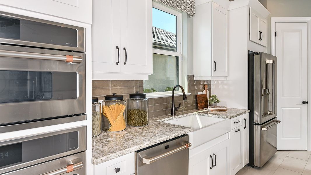 Representative furnished interior of a home built from the Lazio by Taylor Morrison in Esplanade by the Islands, Naples (Image 23).