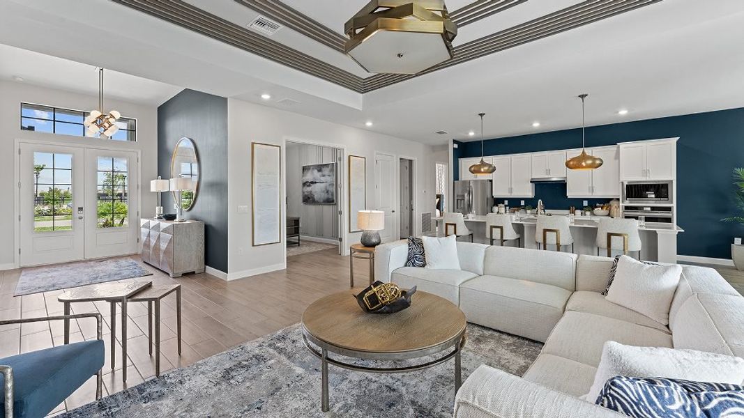 Sunset plan Great Room