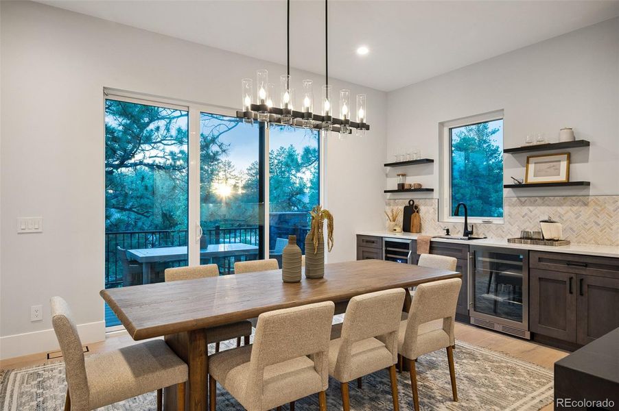 Furnished interior view inside a new home in , Castle Rock (Image 12).