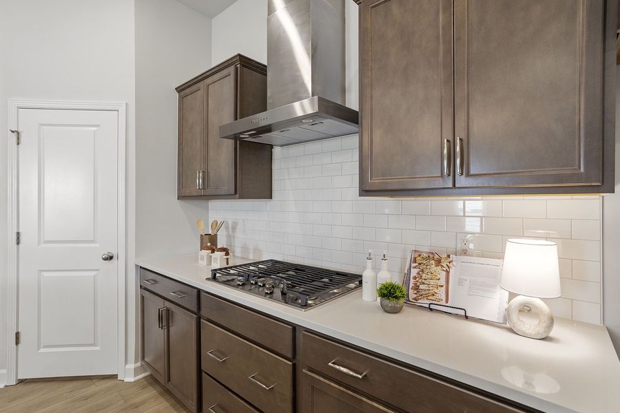 Furnished interior view inside a new home in Ovation at Sweetbrier, Durham (Image 9).