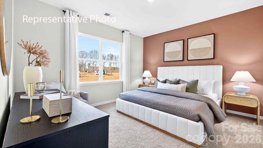 Furnished interior view inside a new home in Stanton, Richburg (Image 12).