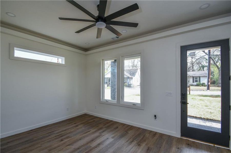 Spacious, unfurnished interior of a new home in , Atlanta (Image 21).