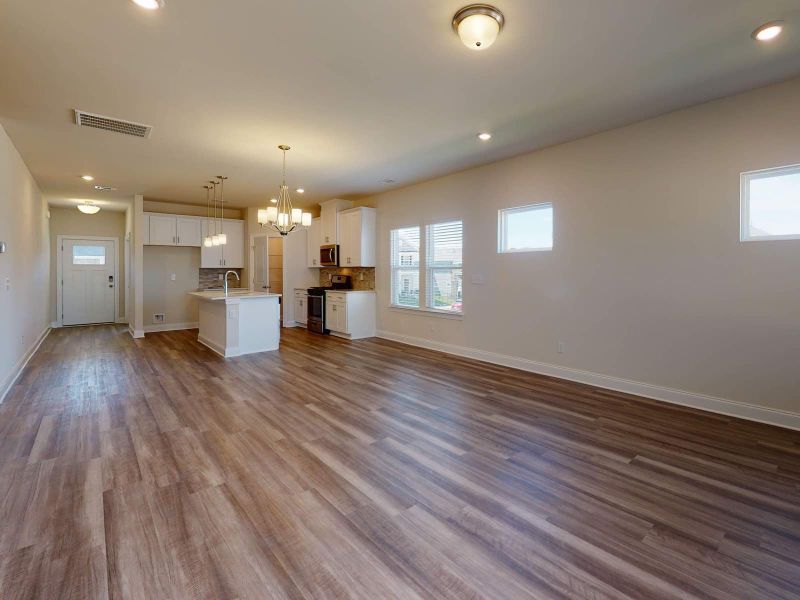 Large windows allow light to flood into your main living space. Large windows allow light to flood into your main living space.