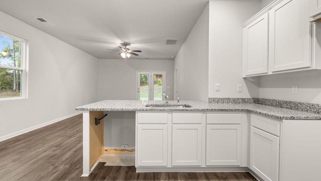 Representative furnished interior of a home built from the Allex by D.R. Horton in Captain's Corner, Grovetown (Image 9).