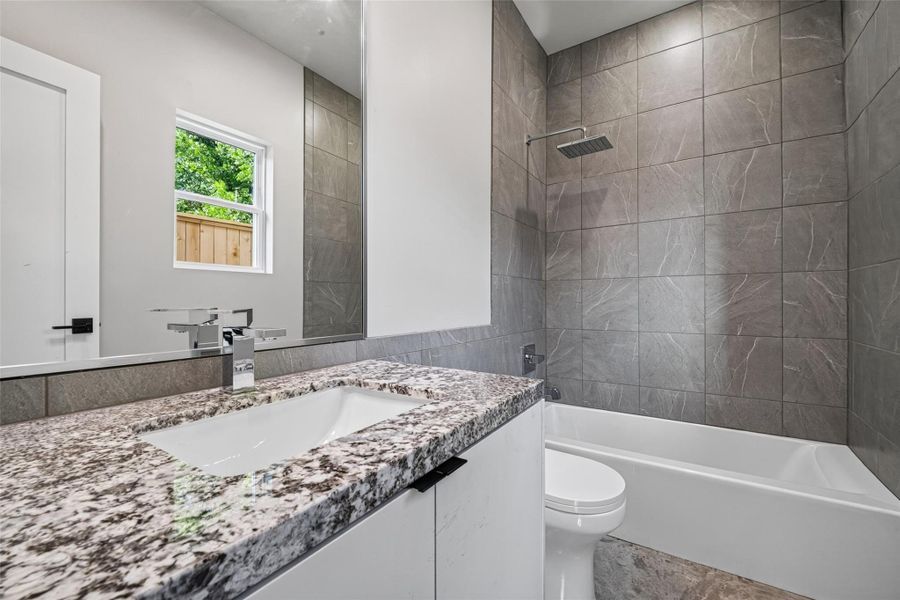 Furnished interior view inside a new home in , Houston (Image 6).