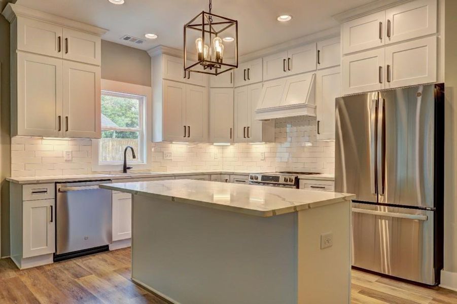 Furnished interior view inside a new home in , Monroe (Image 10).