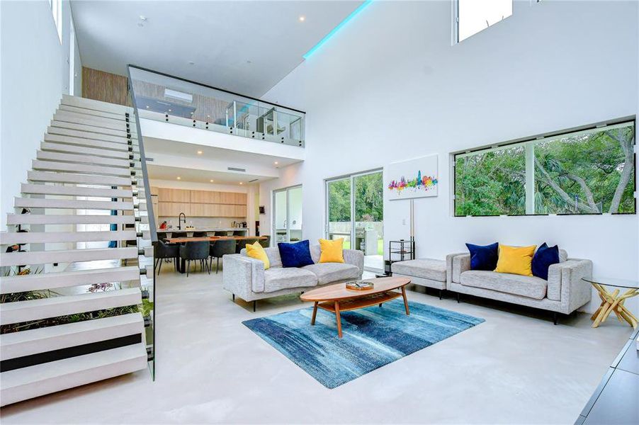 Furnished interior view inside a new home in , Tampa (Image 5).