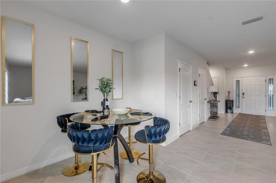 Furnished interior view inside a new home in Rivers Edge, Edgewater (Image 19). Furnished interior view inside a new home in Rivers Edge, Edgewater (Image 19).