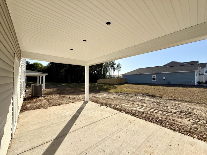 Exterior details and patio area of a home in , Summerville (Image 5).