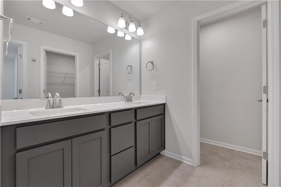 Furnished interior view inside a new home in Village Green, Adairsville (Image 6). Furnished interior view inside a new home in Village Green, Adairsville (Image 6).