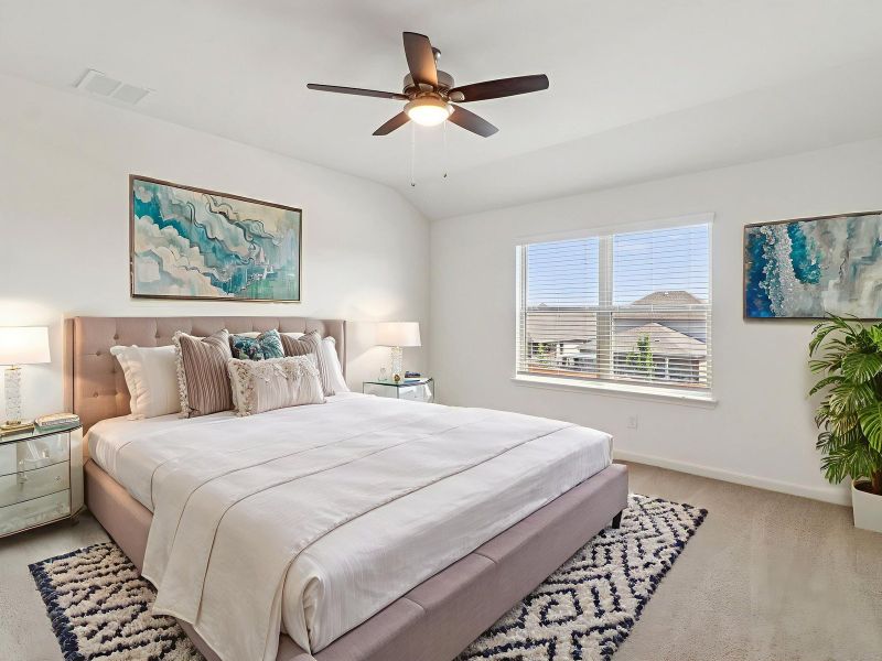 Furnished interior view inside a new home in Arcadia Ridge - Premier Series, San Antonio (Image 4).