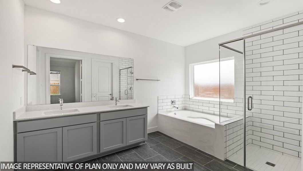 Representative furnished interior of a home built from the Cardinale by D.R. Horton in River Ranch Estates, Dayton (Image 9).