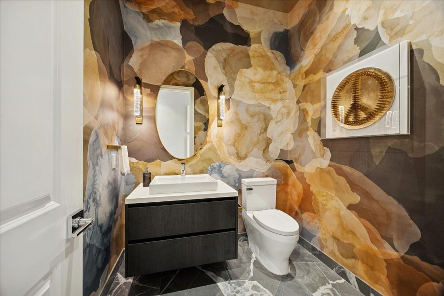 Furnished model home. Furnished model home.