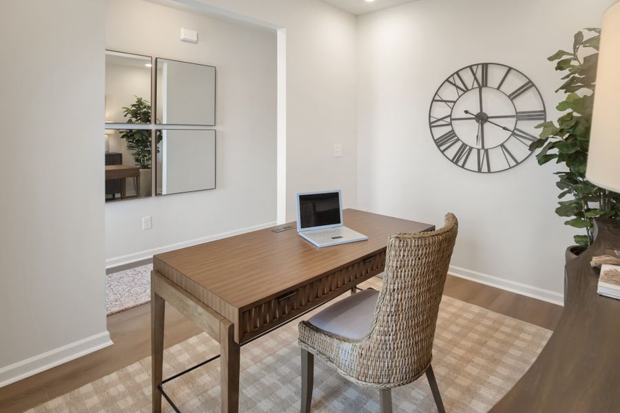 Furnished interior view inside a new home in Hampshire Hills, Columbia (Image 9).
