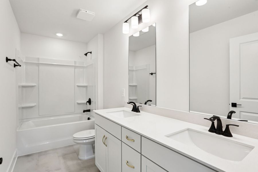 Furnished interior view inside a new home in Station Hill - Reserve Series, Franklin (Image 7).