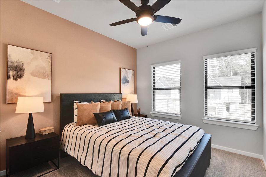 Furnished interior view inside a new home in , Montgomery (Image 20).