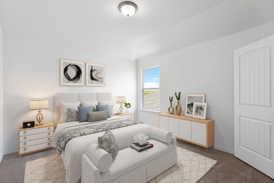 Representative furnished interior of a home built from the Berkshire by Beazer Homes in Verandah, Royse City (Image 13).
