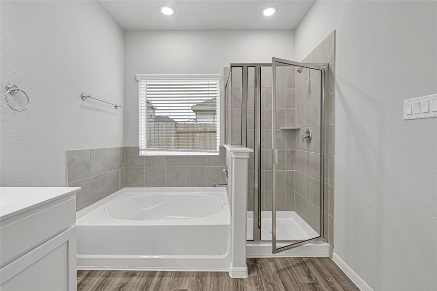 Furnished interior view inside a new home in Rollingbrook Estates, Baytown (Image 14).