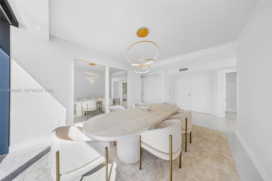 Furnished interior view inside a new home in , Miami (Image 42). Furnished interior view inside a new home in , Miami (Image 42).