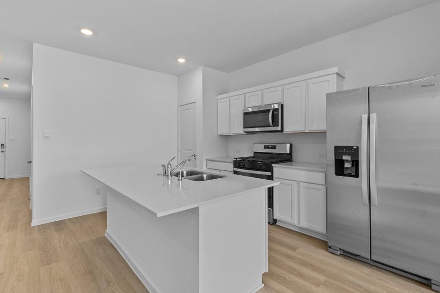Furnished interior view inside a new home in Legacy Park, Houston (Image 8).