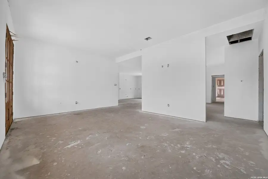 In-progress construction of a new home in , Marble Falls, TX (Image 22).