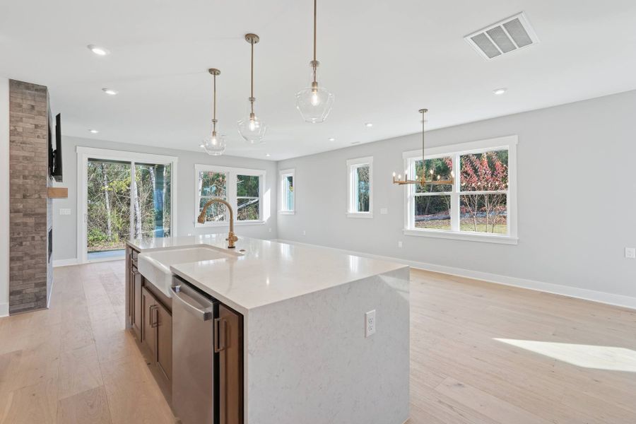 Representative furnished interior of a home built from the Ellis by Tri Pointe Homes in Summit At Homestead, Chapel Hill (Image 11).