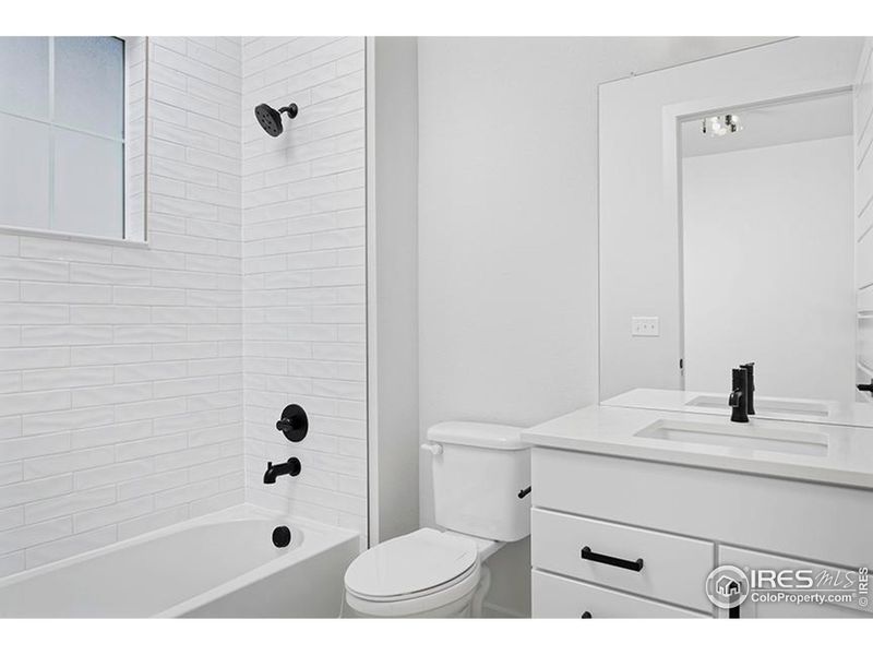 Furnished interior view inside a new home in , Fort Collins (Image 11). Furnished interior view inside a new home in , Fort Collins (Image 11).