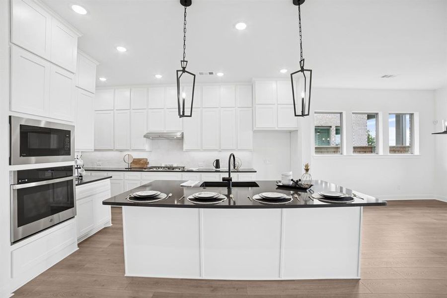 Furnished interior view inside a new home in Terraces – Classics, Rockwall (Image 13). Furnished interior view inside a new home in Terraces – Classics, Rockwall (Image 13).