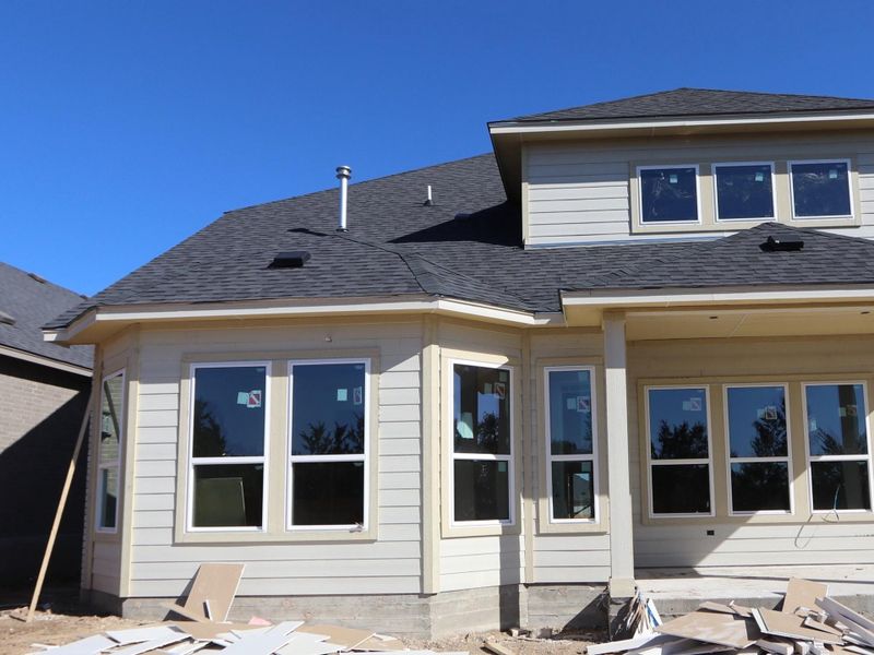 In-progress construction of a new home in Heritage, Dripping Springs, TX (Image 9).
