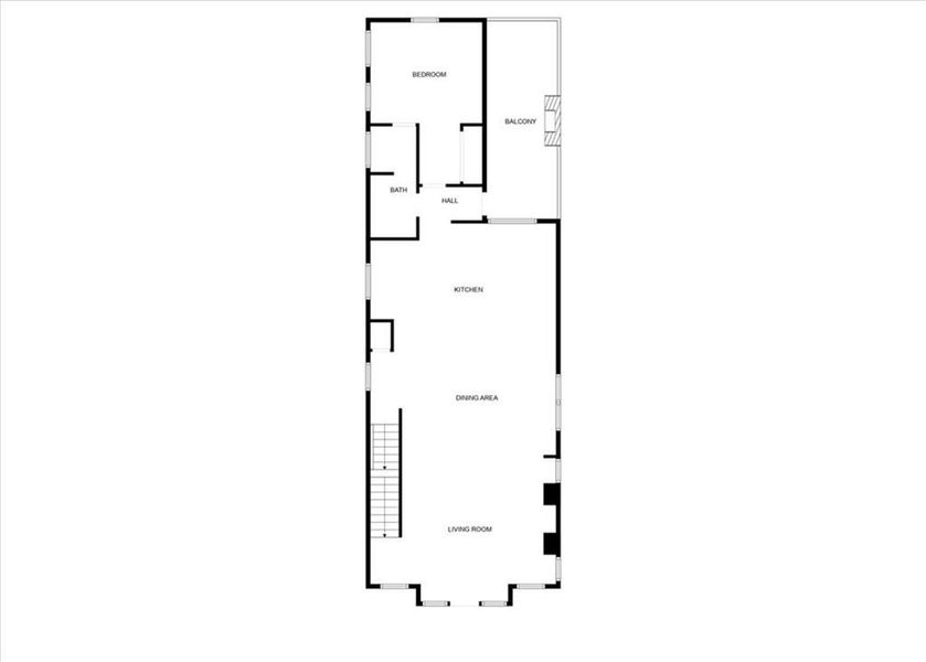 2D floor plan layout of this home in , Scottdale, GA (Image 6).