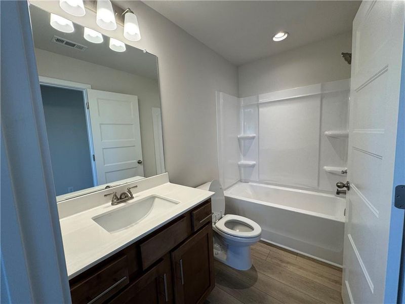 Furnished interior view inside a new home in Rosewood Lake Estates, Hoschton (Image 7). Furnished interior view inside a new home in Rosewood Lake Estates, Hoschton (Image 7).