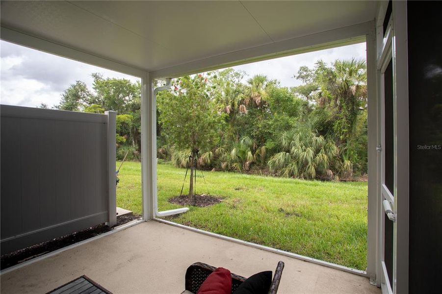 Exterior details and patio area of a home in , Sarasota (Image 34).