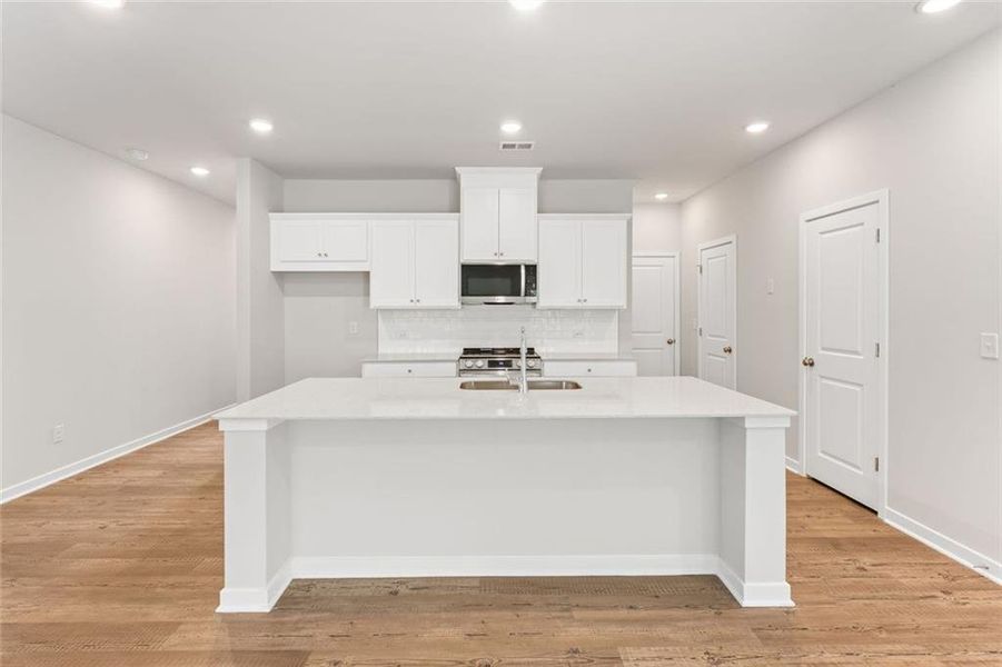 Furnished interior view inside a new home in Sherwood Square, Flowery Branch (Image 11).