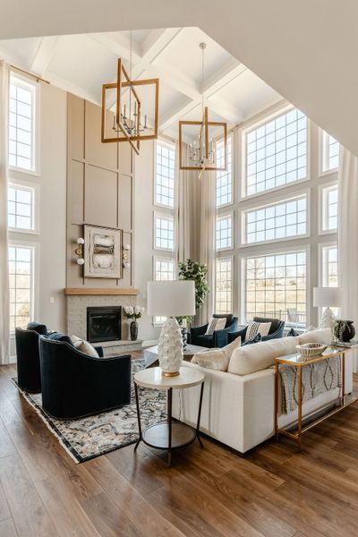 Furnished interior view inside a new home in Arbor Gate, Simpsonville (Image 8).