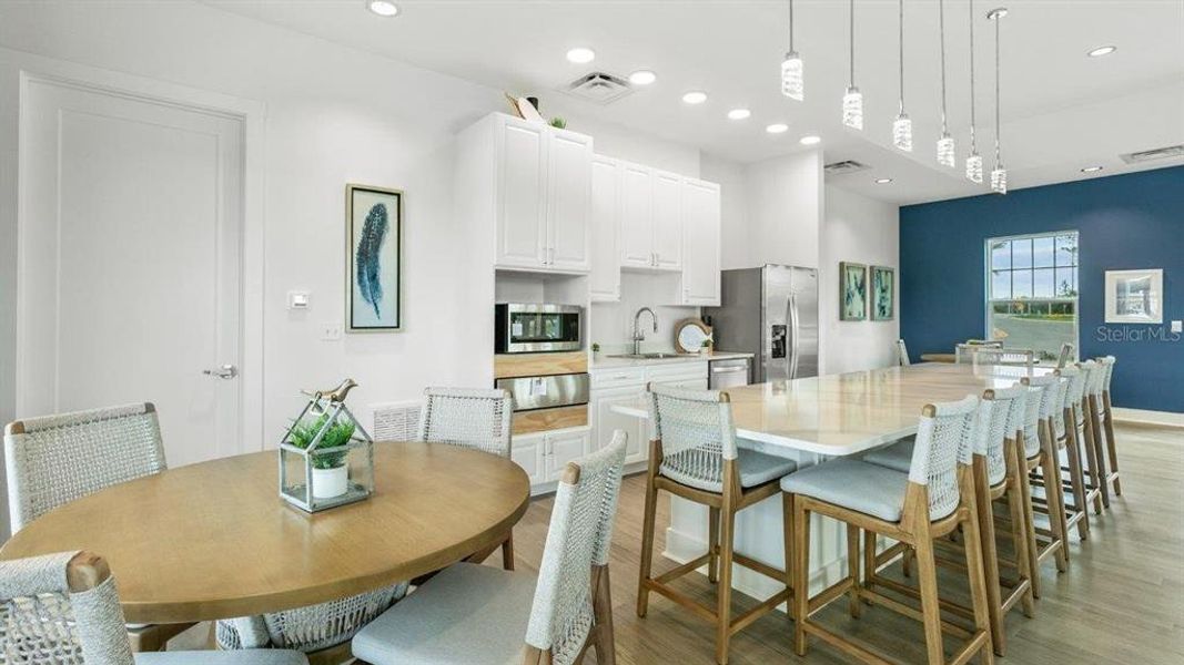 Furnished interior view inside a new home in Sawmill Branch, Palm Coast (Image 35).