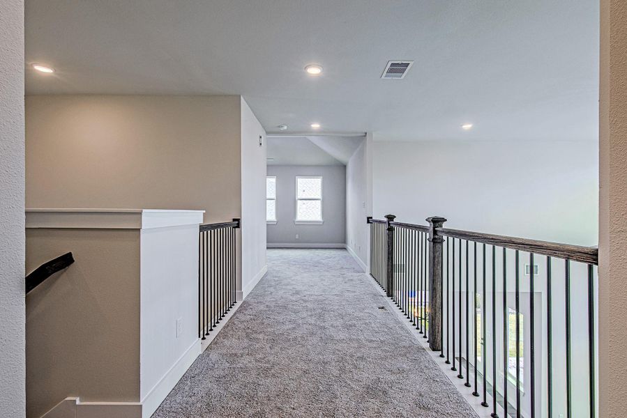 Upstairs landing providing easy access to secondary bedrooms Upstairs landing providing easy access to secondary bedrooms