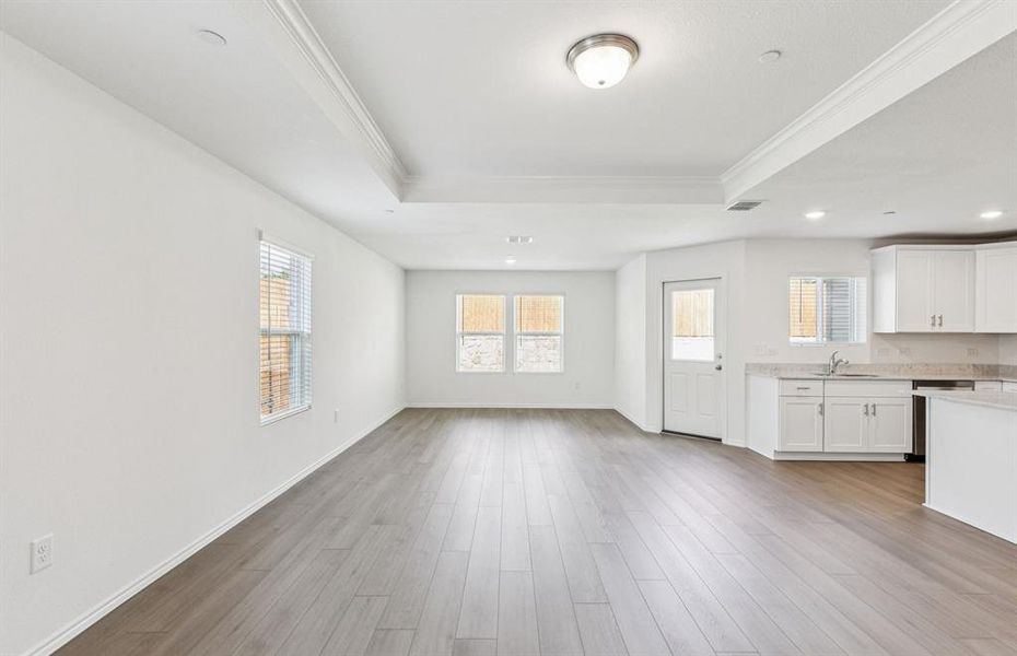 Spacious gathering room