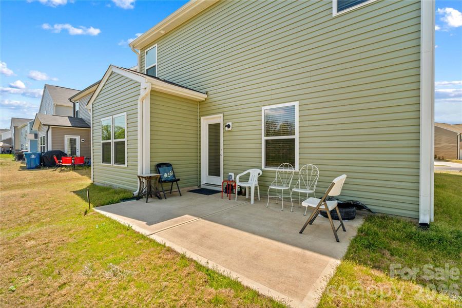 Exterior details and patio area of a home in , Salisbury (Image 24).