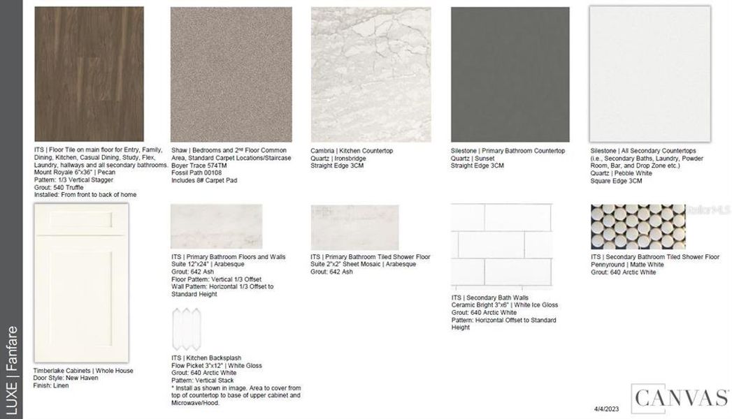 Sample of building materials used in homes in Esplanade at Westview, Kissimmee (Image 21). Sample of building materials used in homes in Esplanade at Westview, Kissimmee (Image 21).