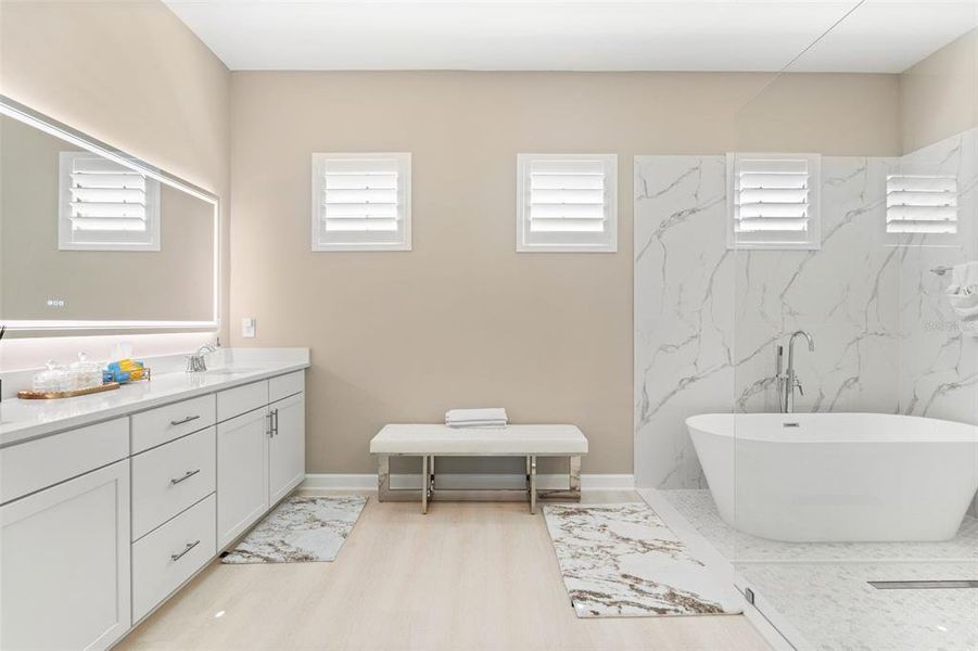 Furnished interior view inside a new home in , Lakewood Ranch (Image 45).