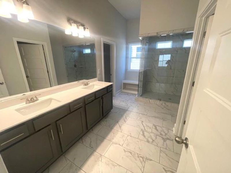 Furnished interior view inside a new home in Ponderosa Farms Estates, Gainesville (Image 9).