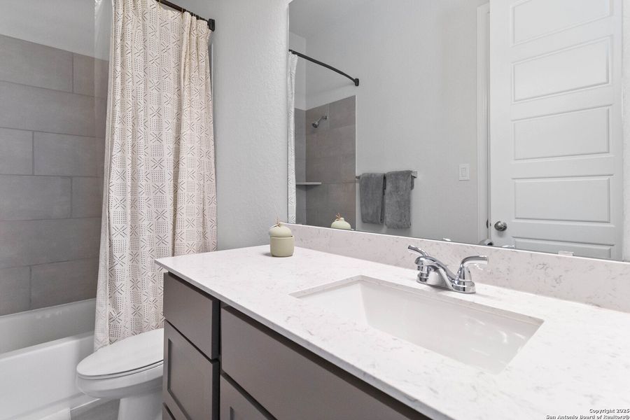 Furnished interior view inside a new home in Alsatian Oaks 50', Castroville (Image 18). Furnished interior view inside a new home in Alsatian Oaks 50', Castroville (Image 18).