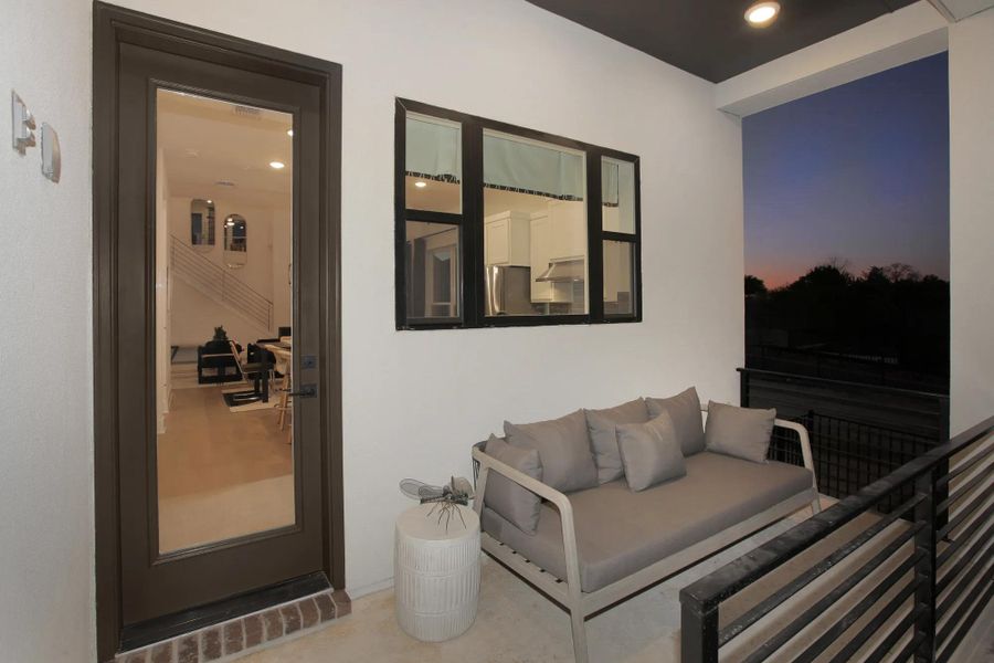 The Esperanza Outdoor Living Area The Esperanza Outdoor Living Area