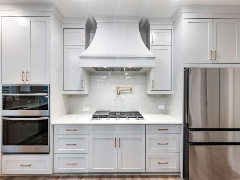 Furnished interior view inside a new home in , Buford (Image 14).