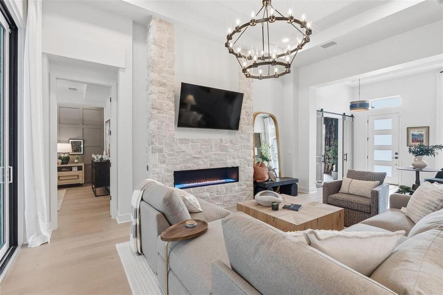 Furnished interior view inside a new home in , Ormond Beach (Image 19).