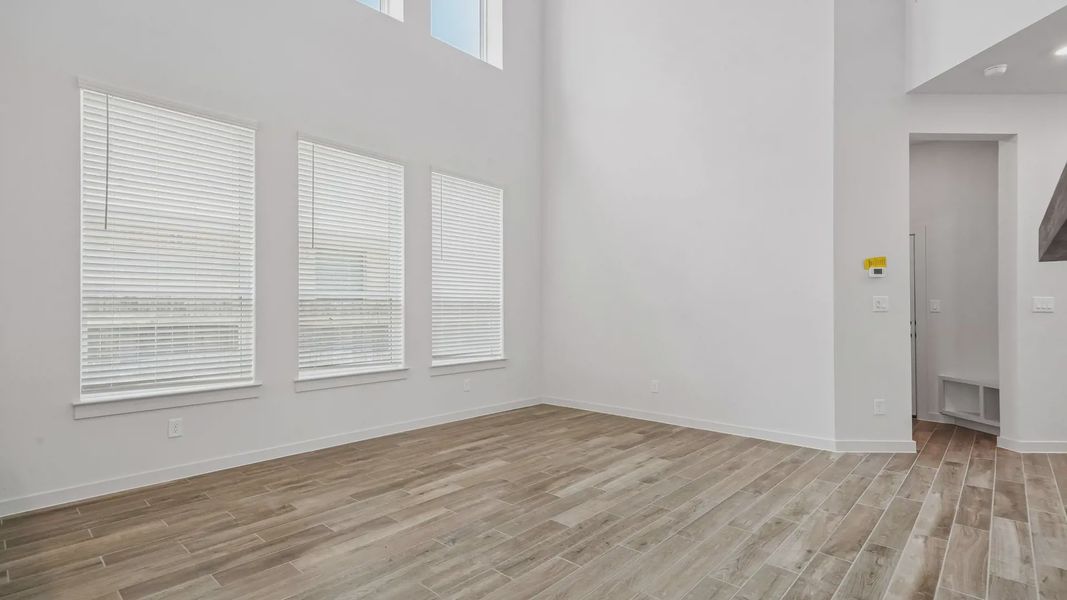 Representative unfurnished interior of a home built from the Portofino by Chesmar Homes in Legacy at Lake Dunlap, New Braunfels (Image 9).