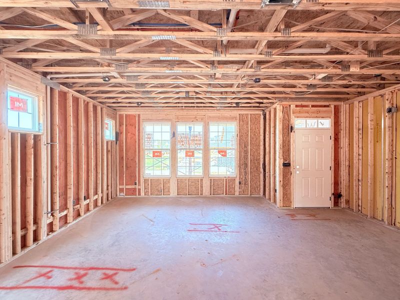 Great Room Construction Progress