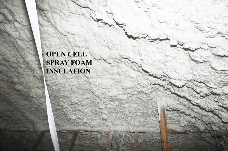 Climate controlled attic space Climate controlled attic space